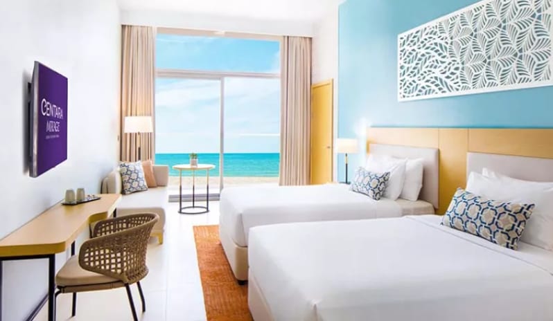 Centara Mirage Beach Resort Dubai - Mirage Family Room Sea View with Bunk Beds